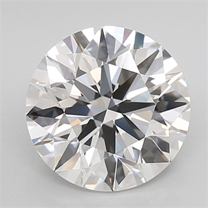 Picture of Lab Grown Diamond 5.01 Carats, Round with Ideal Cut, F Color, VVS2 Clarity and Certified by IGI
