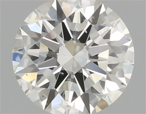 Foto Diamante Natural 0.51 quilates, Redondo , Color I, claridad SI1 y certificado GIA de