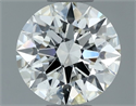 Diamante Natural 0.70 quilates, Redondo , Color H, claridad SI1 y certificado IGI