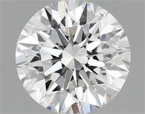 Picture of Lab Grown Diamond 1.08 Carats, Round with Excellent Cut, D Color, VS2 Clarity and Certified by IGI