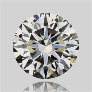 Picture of Natural Diamond 0.51 Carats, Round with Excellent Cut, J Color, VVS1 Clarity and Certified by GIA