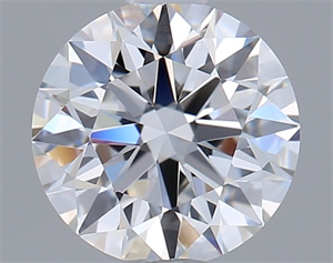 Picture of Lab Grown Diamond 1.09 Carats, Round with Ideal Cut, D Color, VVS2 Clarity and Certified by IGI