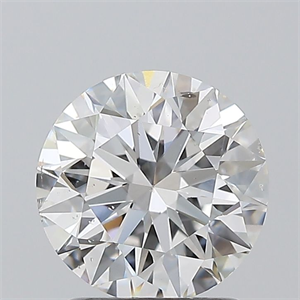 Foto Diamante Natural 1.50 quilates, Redondo , Color F, claridad SI1 y certificado GIA de