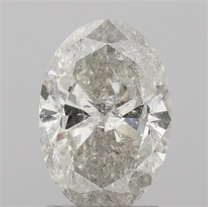 Foto Diamante Natural 2.00 quilates, Ovalado , Color J, claridad I1 y certificado IGI de