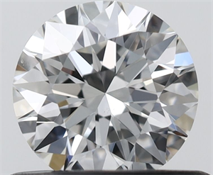 Foto Diamante Natural 0.54 quilates, Redondo , Color F, claridad VS1 y certificado IGI de