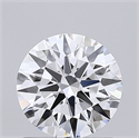 Lab Grown Diamond 0.81 Carats, Round with Ideal Cut, D Color, VVS1 Clarity and Certified by IGI