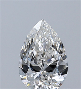 Picture of Natural Diamond 0.50 Carats, Pear with  Cut, H Color, VS2 Clarity and Certified by GIA