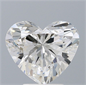Natural Diamond 3.00 Carats, Heart with  Cut, F Color, SI1 Clarity and Certified by GIA