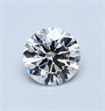 Diamante redondo de 0,30 quilates con talla ideal, color G, claridad VS2 y certificado por CGL
