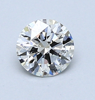 Foto Diamante redondo de 0,32 quilates con talla ideal, color G, claridad VS2 y certificado por CGL de