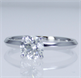 Picture of 2mm knife edge engagement ring, comfort fit