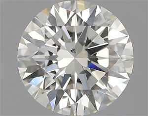 Foto Diamante Natural 0.72 quilates, Redondo , Color I, claridad SI2 y certificado GIA de