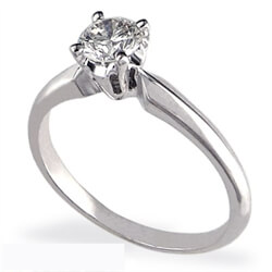 Picture of Designers 4 prongs solitaire ring