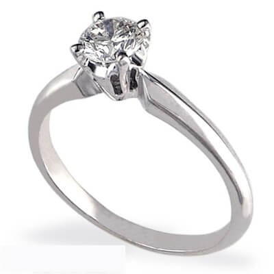 Designers 4 prongs solitaire ring