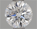 Diamante Natural 0.40 quilates, Redondo , Color E, claridad VS2 y certificado GIA