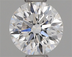 Foto Diamante Natural 0.40 quilates, Redondo , Color E, claridad VS2 y certificado GIA de