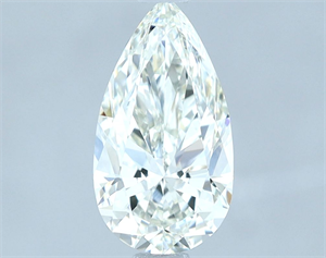 Picture of Natural Diamond 1.02 Carats, Pear with  Cut, I Color, VVS2 Clarity and Certified by IGI