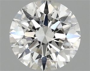 Picture of Lab Grown Diamond 1.04 Carats, Round with Excellent Cut, E Color, VS1 Clarity and Certified by IGI