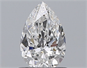 Diamante Natural 0.70 quilates, De pera , Color E, claridad VS1 y certificado GIA