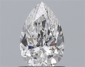Foto Diamante Natural 0.70 quilates, De pera , Color E, claridad VS1 y certificado GIA de
