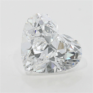 Picture of Natural Diamond 4.01 Carats, Heart with  Cut, E Color, VS1 Clarity and Certified by GIA