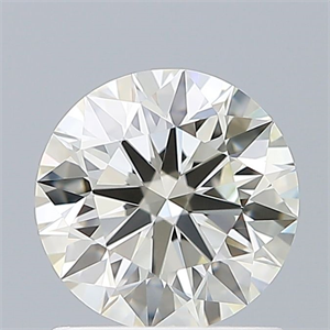 Picture of Natural Diamond 0.96 Carats, Round with Excellent Cut, I Color, IF Clarity and Certified by IGI