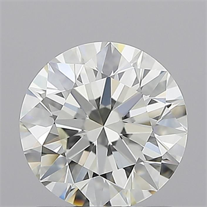 Picture of Natural Diamond 1.03 Carats, Round with Excellent Cut, J Color, VS1 Clarity and Certified by GIA