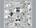 Diamante Natural 2.01 quilates, Princesa , Color H, claridad VVS1 y certificado IGI