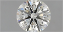 Diamante Natural 0.64 quilates, Redondo , Color I, claridad IF y certificado IGI