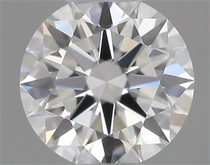 Foto Diamante Natural 0.40 quilates, Redondo , Color F, claridad VVS2 y certificado GIA de