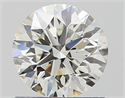 Diamante Natural 0.90 quilates, Redondo , Color I, claridad VS2 y certificado GIA