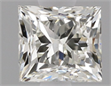 Natural Diamond 0.70 Carats, Princess with  Cut, K Color, VS2 Clarity and Certified by GIA