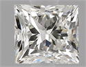 Natural Diamond 0.70 Carats, Princess with  Cut, K Color, VS2 Clarity and Certified by GIA