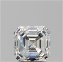 Diamante Natural 1.70 quilates, Asscher , Color H, claridad SI2 y certificado GIA