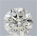 Diamante Natural 1.00 quilates, Redondo , Color K, claridad VS1 y certificado GIA