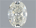 Diamante Natural 0.55 quilates, Ovalado , Color J, claridad VVS2 y certificado GIA