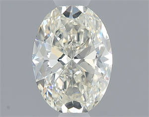 Foto Diamante Natural 0.55 quilates, Ovalado , Color J, claridad VVS2 y certificado GIA de