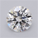 Del inventario de diamantes de laboratorio, 1.53 quilates, Redondo , Color F, claridad VVS2 y certificado IGI