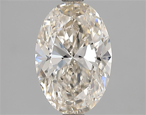 Picture of Natural Diamond 1.70 Carats, Oval with  Cut, K Color, VS1 Clarity and Certified by GIA
