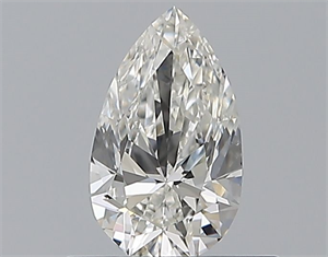 Picture of Natural Diamond 0.46 Carats, Pear with  Cut, G Color, VS1 Clarity and Certified by GIA