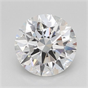 Del inventario de diamantes de laboratorio, 3.05 quilates, Redondo , Color E, claridad VVS2 y certificado IGI