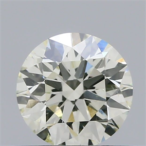 Picture of Natural Diamond 0.50 Carats, Round with Excellent Cut, J Color, SI1 Clarity and Certified by IGI