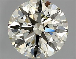 Picture of Natural Diamond 0.92 Carats, Round with Excellent Cut, L Color, VVS1 Clarity and Certified by GIA