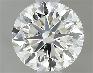 Picture of Natural Diamond 0.70 Carats, Round with Very Good Cut, G Color, IF Clarity and Certified by GIA