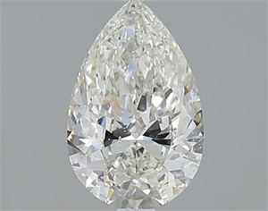 Picture of Natural Diamond 1.21 Carats, Pear with  Cut, K Color, SI2 Clarity and Certified by GIA