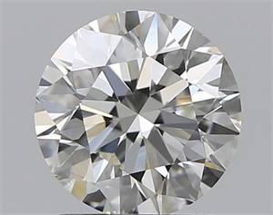 Picture of Natural Diamond 1.29 Carats, Round with Excellent Cut, J Color, VS2 Clarity and Certified by GIA