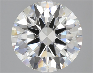 Picture of Natural Diamond 4.02 Carats, Round with Excellent Cut, H Color, VVS2 Clarity and Certified by IGI