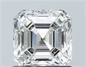 Natural Diamond 1.01 Carats, Asscher with  Cut, G Color, VS1 Clarity and Certified by GIA