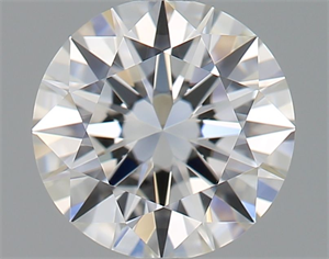 Picture of Natural Diamond 0.71 Carats, Round with Excellent Cut, F Color, VVS1 Clarity and Certified by GIA
