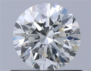 Picture of Natural Diamond 0.70 Carats, Round with Very Good Cut, I Color, VS1 Clarity and Certified by GIA